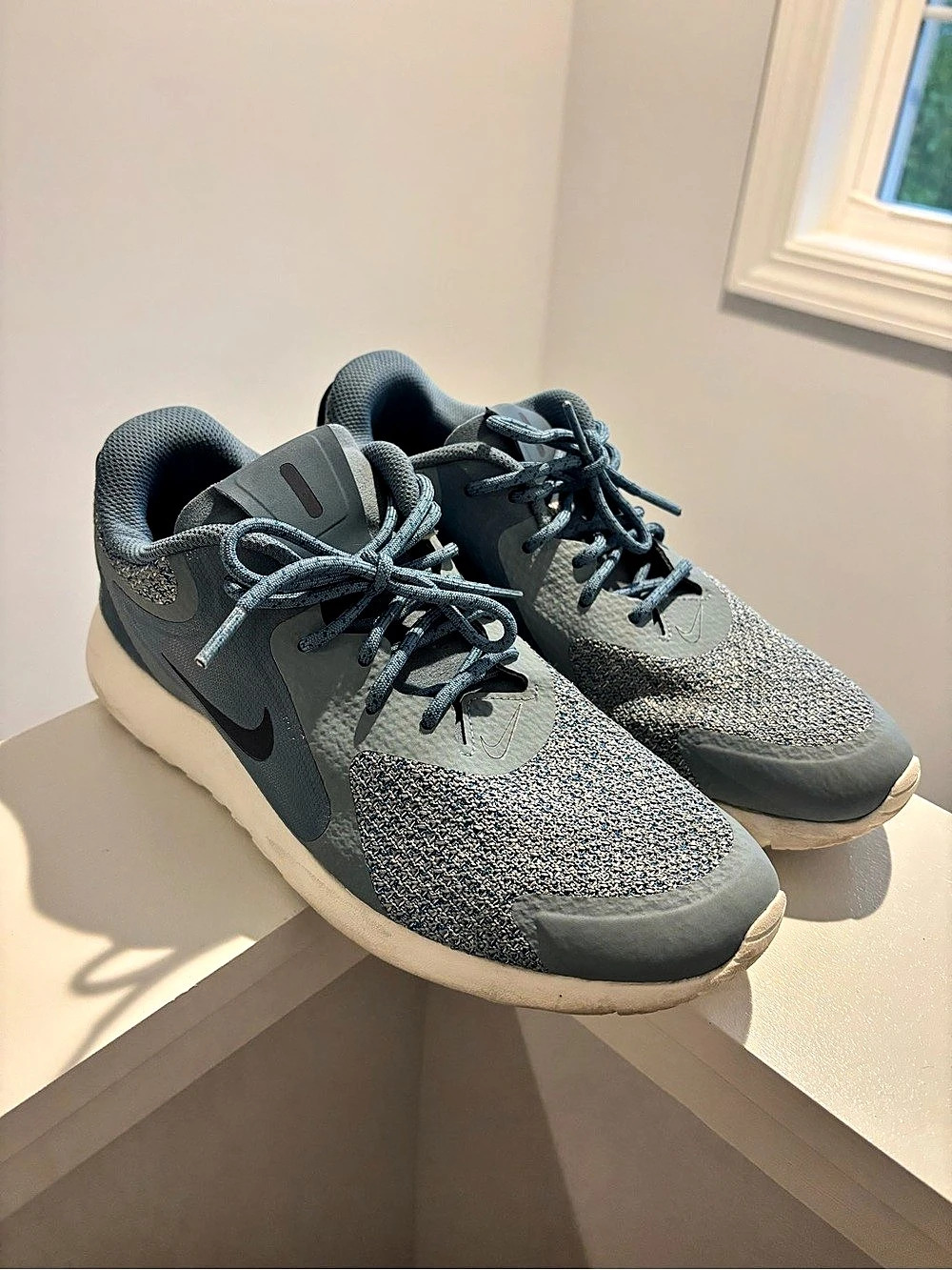 Nike Waffle One 'Cool Grey Blue Lightning' Gray Athletic Shoes